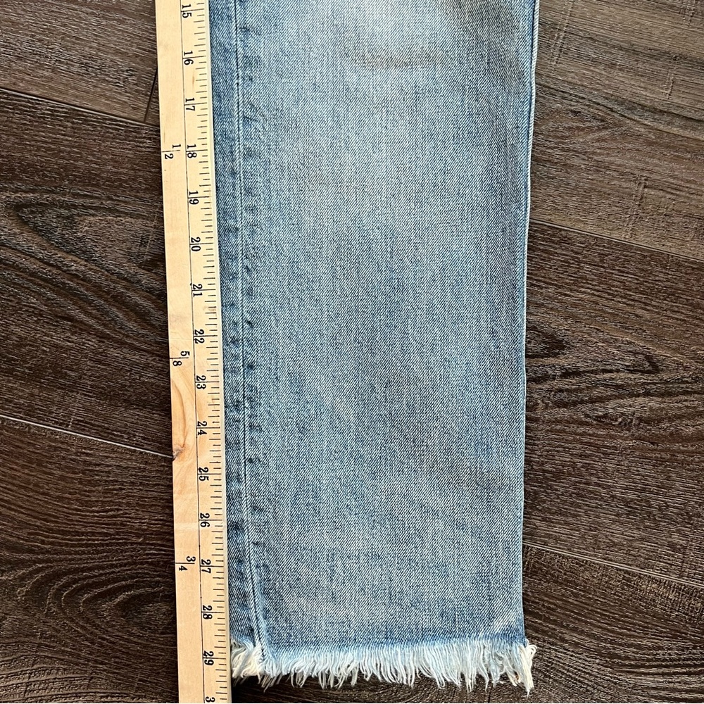 Free People Pioneer Straight Jeans in Washed Denim - Picture 8 of 13